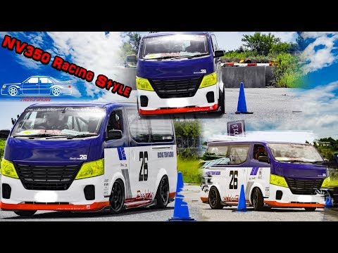 bodyline-nissan-urvan-nv350-racing-modified-demo-run