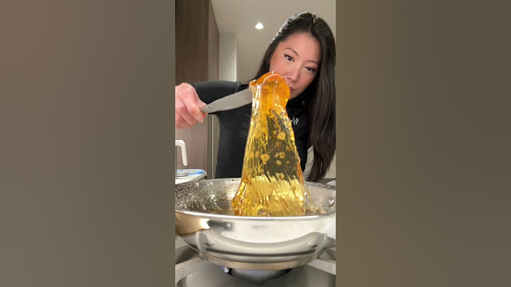 how to clean your pot after making tanghulu!