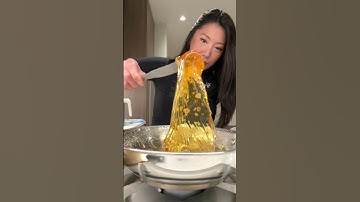 Hoe maak je je pot schoon nadat je tanghulu hebt gemaakt!