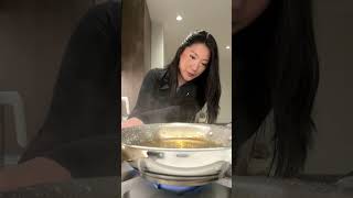 how to clean your pot after making tanghulu! screenshot 5