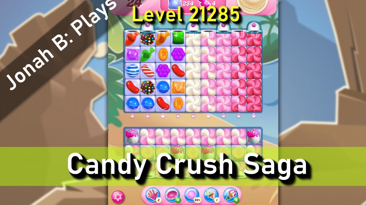 Candy Crush Saga Level 21285 - YouTube