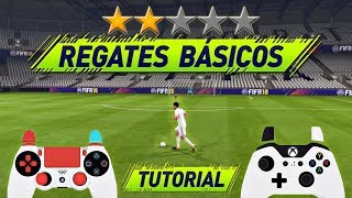 TODOS los REGATES de 1 y 2 ⭐️ FILIGRANAS - REGATES BÁSICOS TUTORIAL FIFA 20/19/18