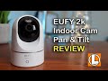 Eufy Indoor Camera 2K Pan & Tilt Review - Unboxing, Features, Setup, Settings, Video & Audio Quality