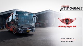 Garasi Baru | Gudangnya Bus Mewah Juragan 99 Trans