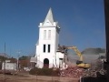 FBC Martin TN old church building demolition May 22, 2012