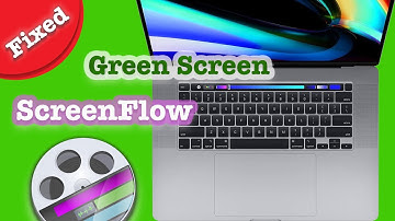 How To Fix Green Screen Error When Recording Screen using ScreenFlow