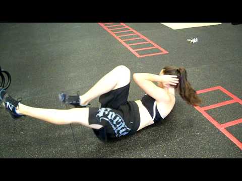 Team CrossFit - Bicycle situp