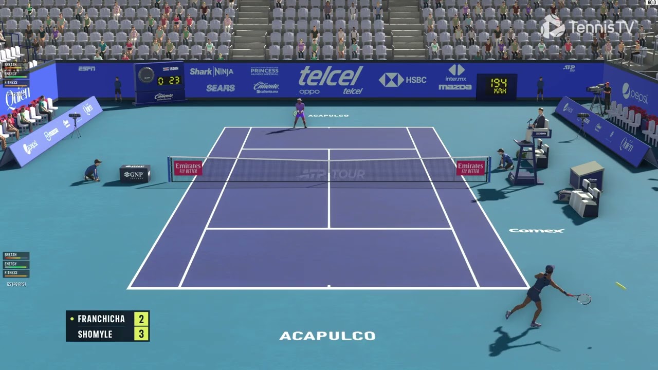 Tennis Elbow 4 Acapulco Final FrankyFranchicha vs Shomylee (Online)