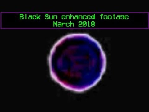 BLACK SUN enhanced footage (March 2018)