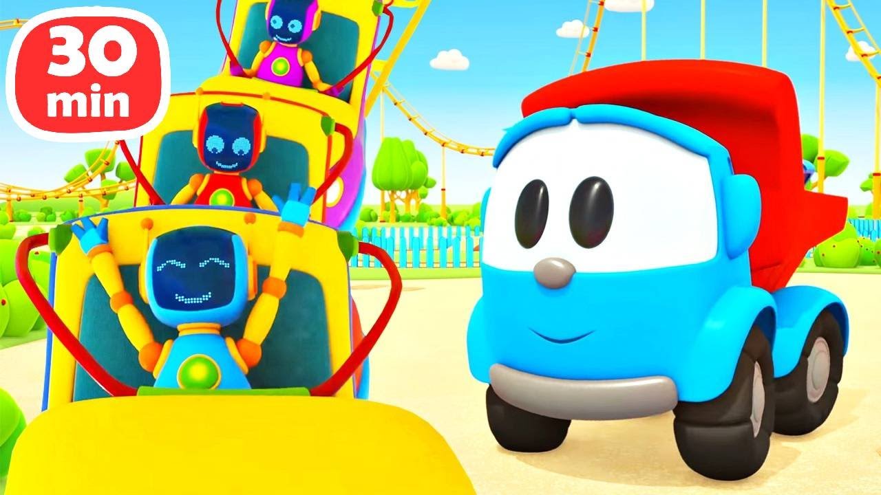 Lieblingscartoons mit Leo und seinen lustigen Robotern. 30 Minuten Kompilation.