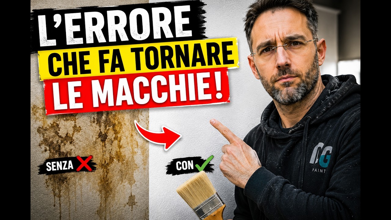 L’ERRORE che fa tornare le MACCHIE