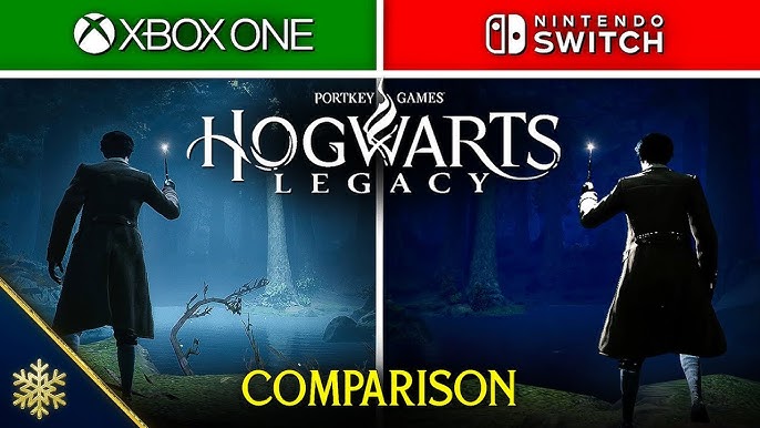 Hogwarts Legacy Nintendo Switch vs Xbox One S Graphics Comparison 