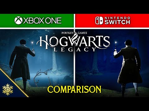 The Difference is INSANE! See For Yourself..  Hogwarts Legacy Xbox Series  X vs Xbox One Comparison 