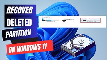 How to Recover Deleted Partition in Windows 11