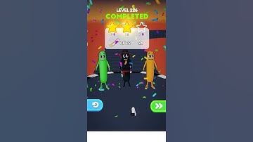 Wacky Run All Levels 226 - Gameplay Walkthrough Part 2 - (Android,iOS) #Shorts