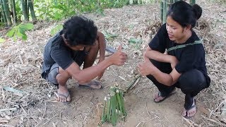 Couple Making Life Survival In Life Adventure