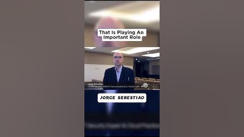 Blockchain With Jorge Sebastiao