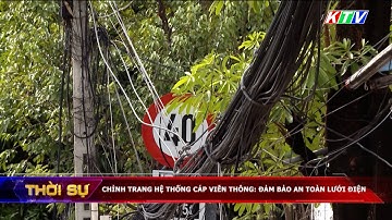 Chỉnh trang hệ thống cáp viễn thông: Đảm bảo an toàn lưới điện | Thời sự trưa 4.11.2025