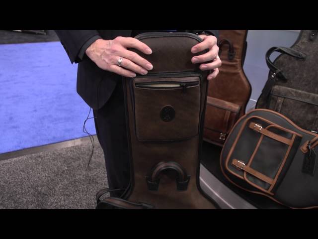 NAMM 2016 - Levy's Leathers - Distressed Series Gig Bags class=