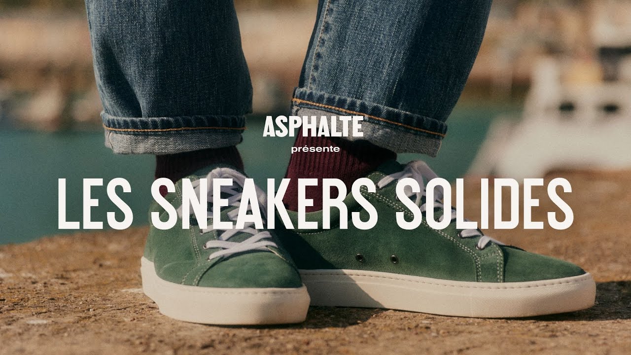 Les Sneakers Solides Asphalte