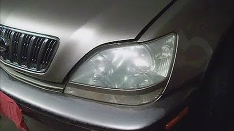 Toyota Lexus RX300 `02 w 3.0l vvt engine P0330 knock sensor bank 2 remove replace