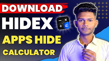 DOWNLOAD HIDEX APP | 2023 🔥🔥 | How to DOWNLOAD CALCULATOR HIDE APP |  download calculator hide app