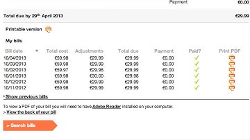 How to See Your Bill