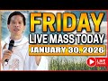 FILIPINO LIVE MASS TODAY ONLINE II JANUARY 30, 2026 II FR. FIDEL ROURA