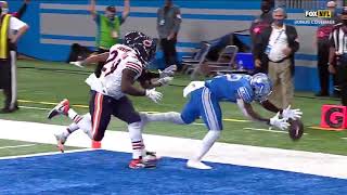 D'andre Swift Drop vs Bears - Detroit Lions Radio Call w\/Dan Miller Week 1 2020 Season