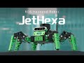 Hiwonder JetHexa ROS Hexapod Robot Kit Powered by Jetson Nano with Lidar Depth Camera