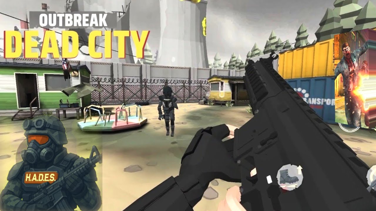 ZOMBIES OUTBREAK DEAD CITY GAMEPLAY ANDROID 🎮