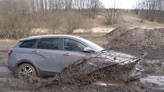 Дастер против Весты св кросс/Дастер на бездорожье/Лада веста св кросс на бездорожье/