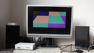 ATARI XE/XL - Silly Trip, 2024, real HW