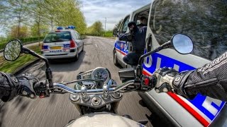 ★ Police VS Moto ★ UK Police helicopter called to Chase a scooter - Compiliation