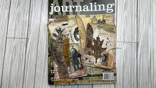 I Saw it in Art Journaling Magazine #32