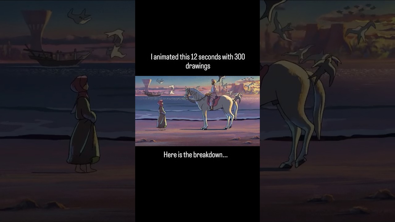This beautiful animation by FADEL was made is CSP! Check out their IG for more!