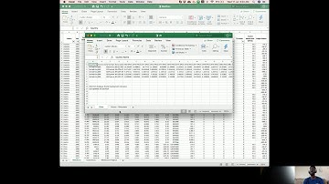 World Bank Data and Basic Microsoft Excel manipulations