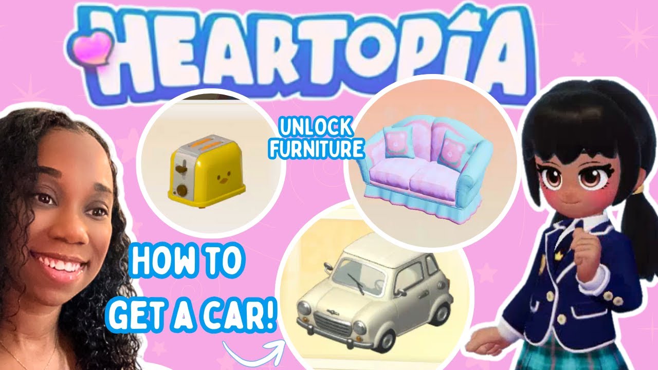How to Unlock the Furniture Store, Redeem Codes & Get Your First Car in Heartopia!