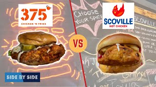 Nashville HOT Chicken Sandwiches in the LES - 375° Chicken 'n Fries vs Scoville Hot Chicken