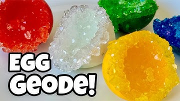 DIY Crystal Egg Geode | Eggshell Geode