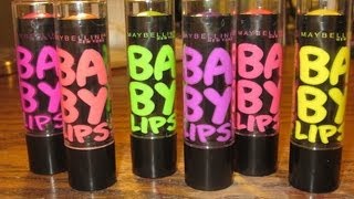 Maybelline Baby Lips Electro Collection New Summer 2013