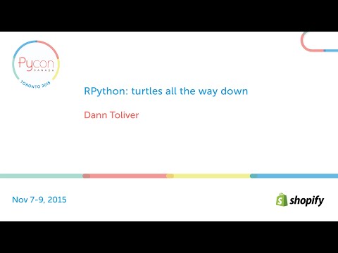 RPython: turtles all