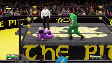 Def Jam 2K17 - Bubba Sparxxx vs Dan G - The Pit