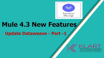 Mule 4.3 New Features | Update Operator in Dataweave Part - 1