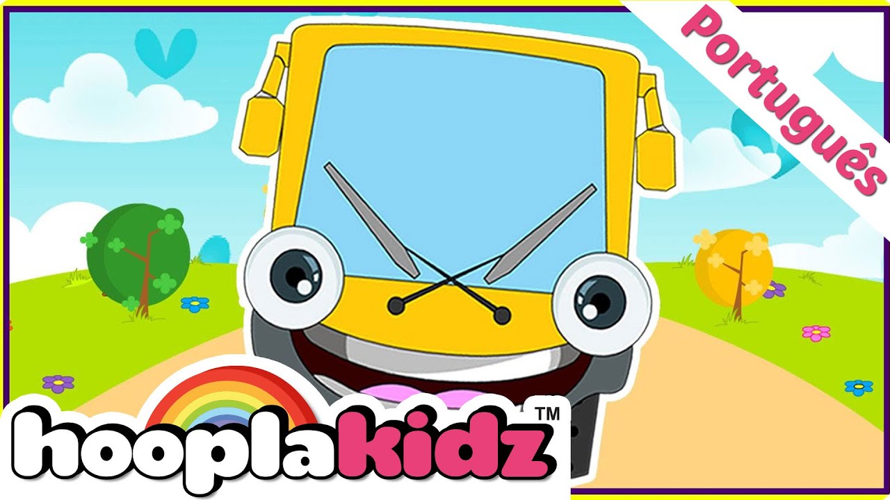 ⁣As Rodas No Ônibus | Músicas Para Crianças | HooplaKidz Brasil