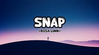 Rosa Linn - Snap Slow Reverb ( Lyrics )