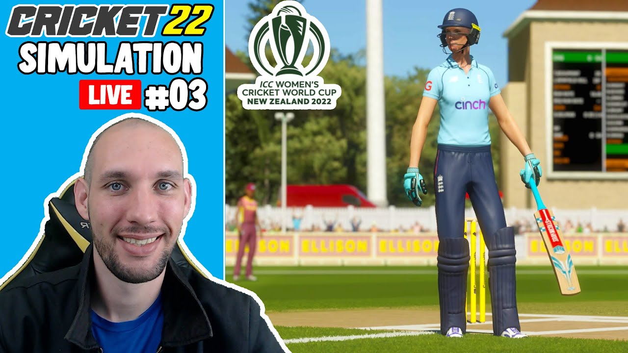 Cricket 22 ICC Womens World Cup Simulation Cricket 22 Live Stream