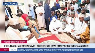 Pres. Tinubu Sympathises With Bauchi State Govt, Family Of Dahiru Usman Bauchi