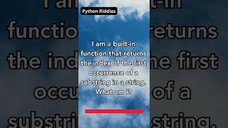 Python Riddle || Part-25 || I'M MIZAN #python #riddle #coding #shorts