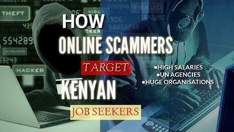 How ONLINE SCAMMERS Target Kenyan Job Seekers (UN AGENCIES, BIG COMPANIES...) | THE HOW Ep08